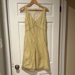 J. Crew Vintage 90s Checkered Sleeveless Dress